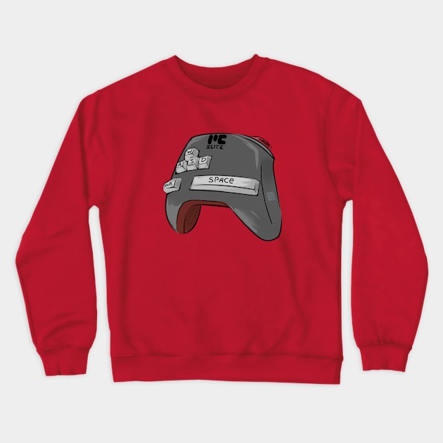 awsd-joypad Crewneck Sweatshirt by Shaggy_Nik